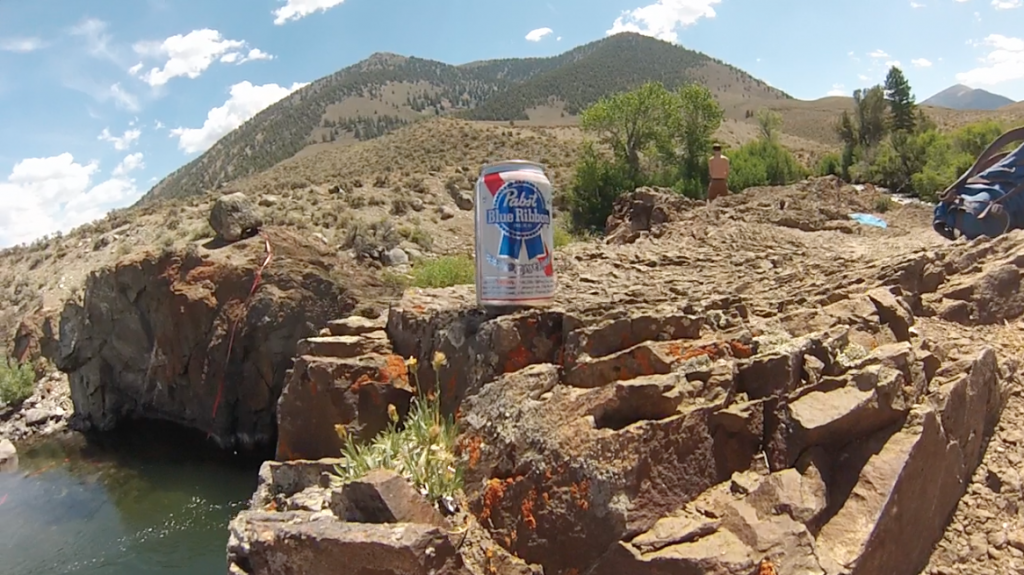 Nothing like PBR on the river!