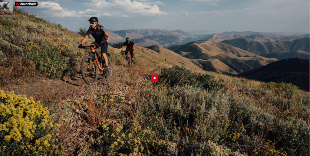 Pink Bike Explores the Mountain Biking in Sun Valley/Ketchum, Idaho