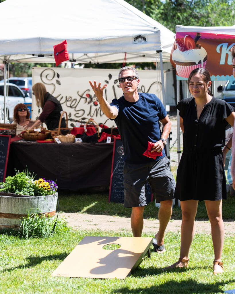 Wood River Farmers Market in Hailey, Idaho 