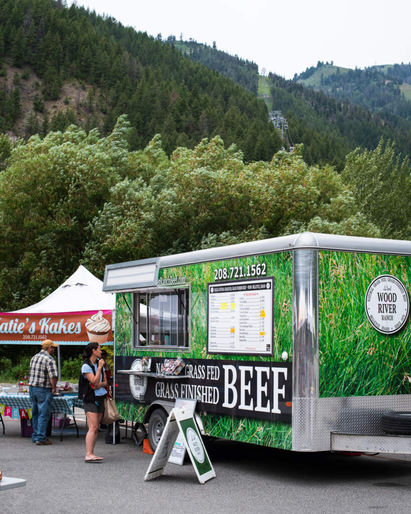 Wood River Farmers Market in Ketchum, Idaho