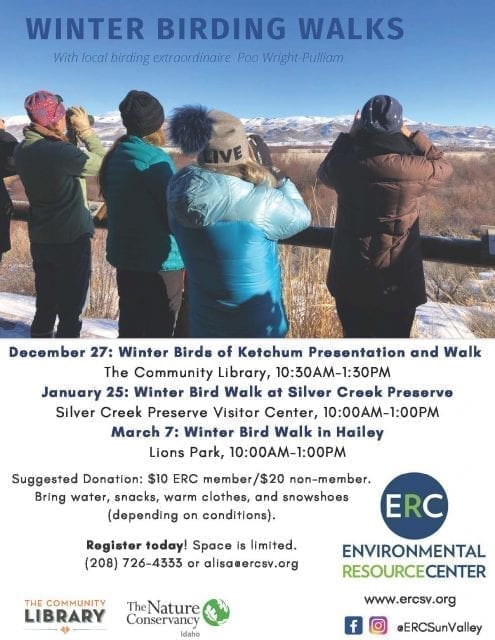 Winter Bird Walk at Silver Creek Preserve @ Silver Creek Preserve