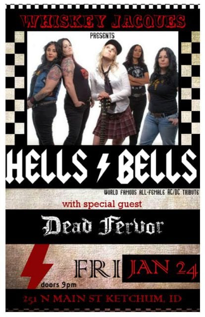 Hell's Belles (All Female AC/DC Tribute) Live @ Whiskey Jacques' | Ketchum | Idaho | United States