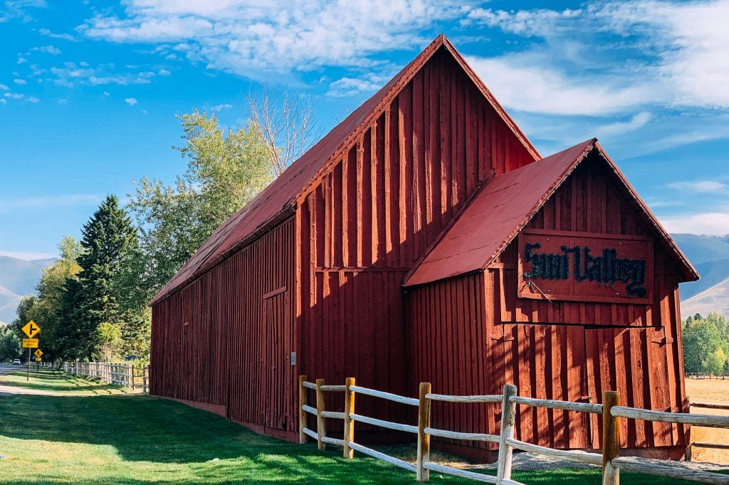 Sun Valley Red Barn