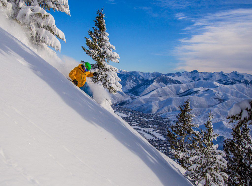 Sun Valley Pow shot