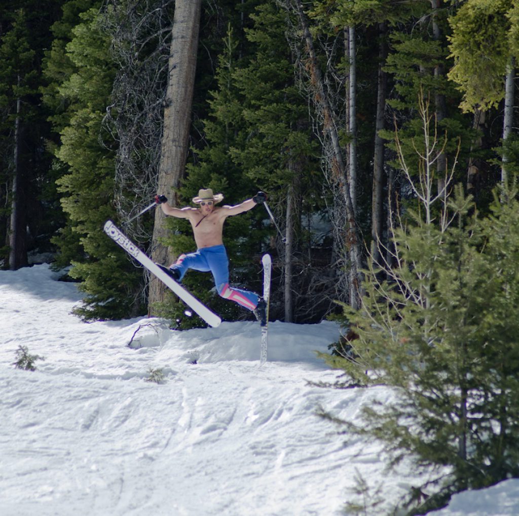 Spring Ski Jump
