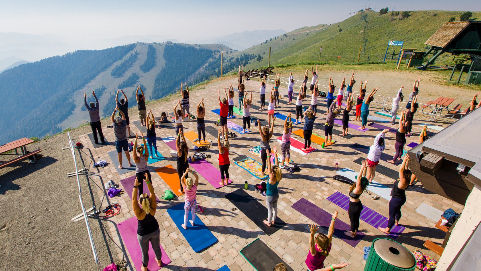 Mountain Top yoga