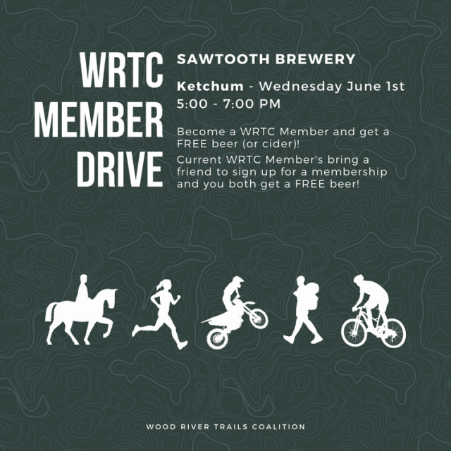 Wood River Trails Coalition Ketchum Member Drive @ Sawtooth Brewery in Ketchum | Ketchum | Idaho | United States