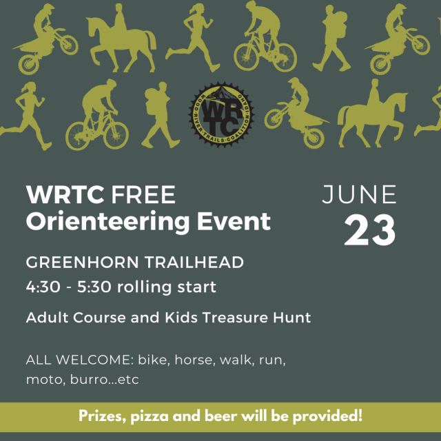 Wood River Trails Coalition FREE Orienteering Event @ Greenhorn Trailhead