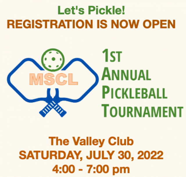 Get Pickled! Join MSCL House for their 1st Annual Pickleball Tournament @ The Valley Club | Hailey | Idaho | United States